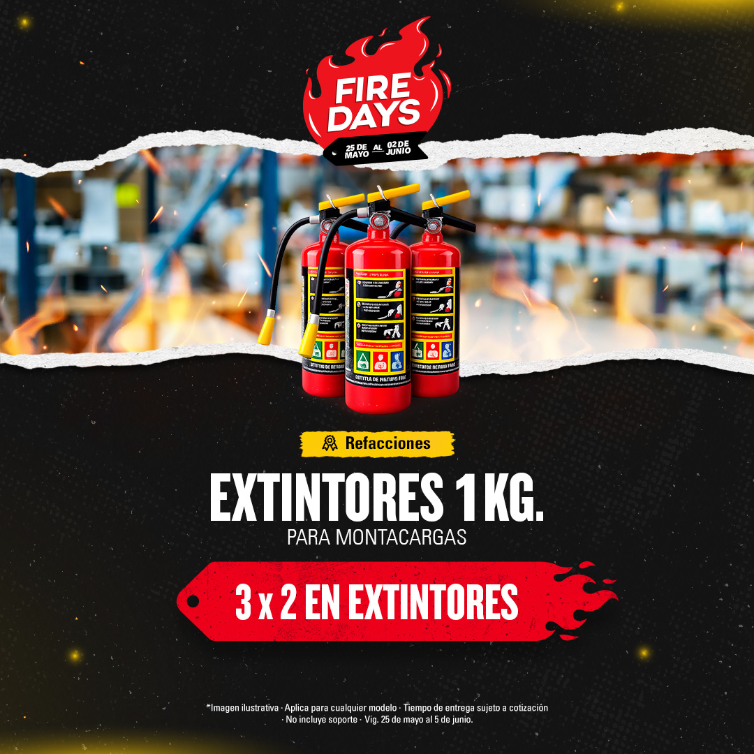 Promoción 25% descuento en tanques de aluminio de gaspara montacargas