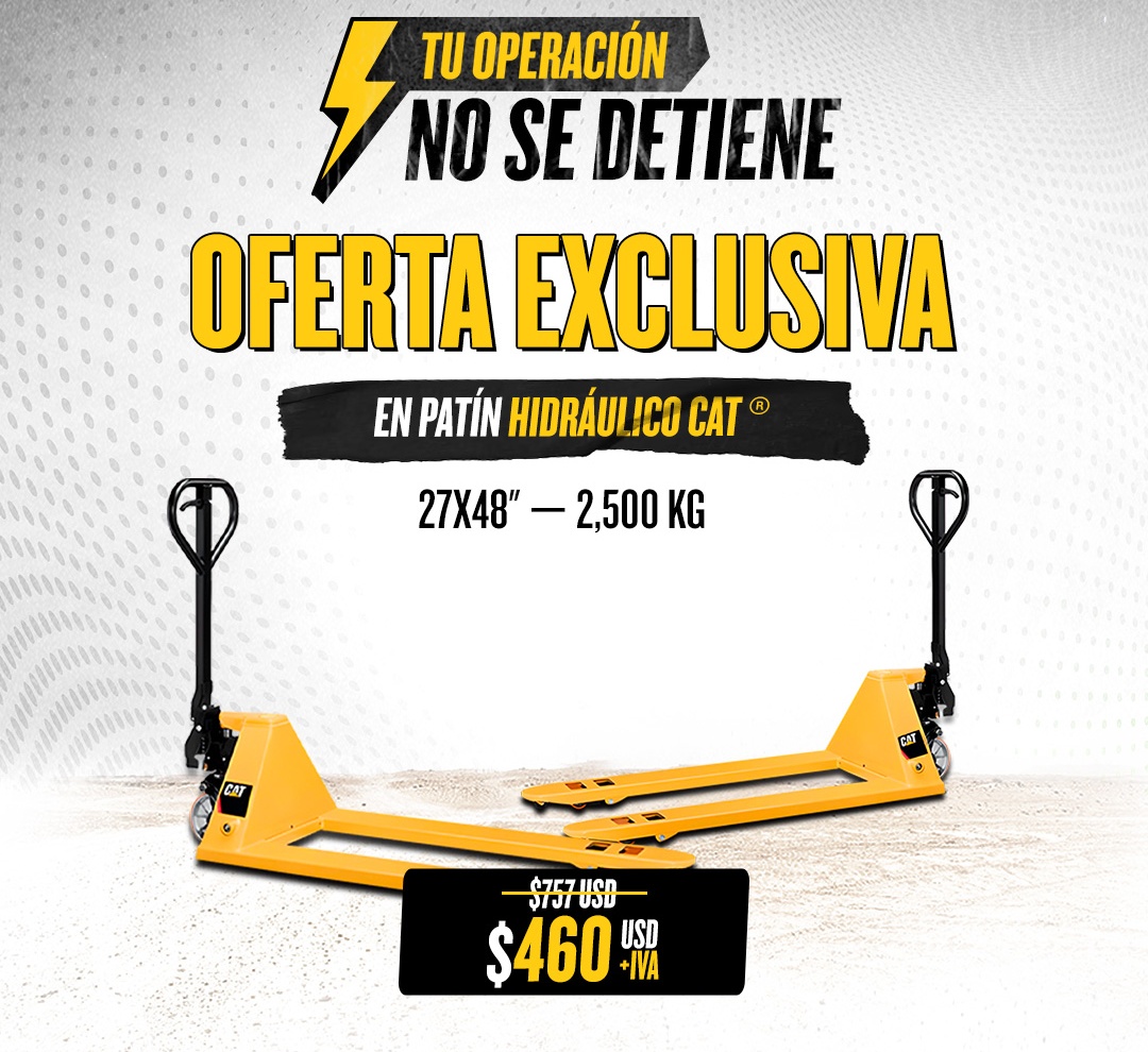 Promoción 10% en baterías para montacargas