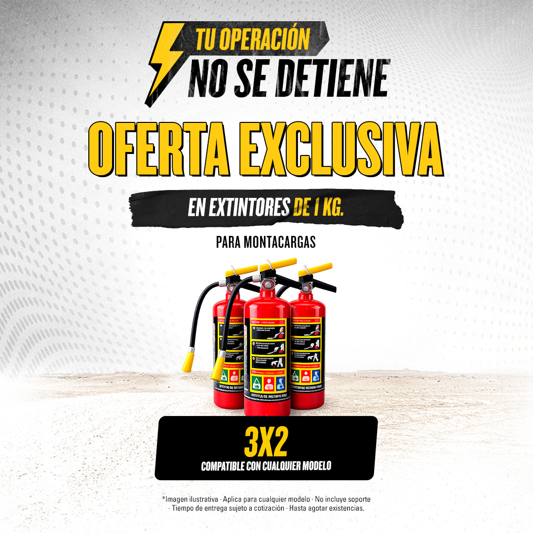 Promoción 25% descuento en tanques de aluminio de gaspara montacargas