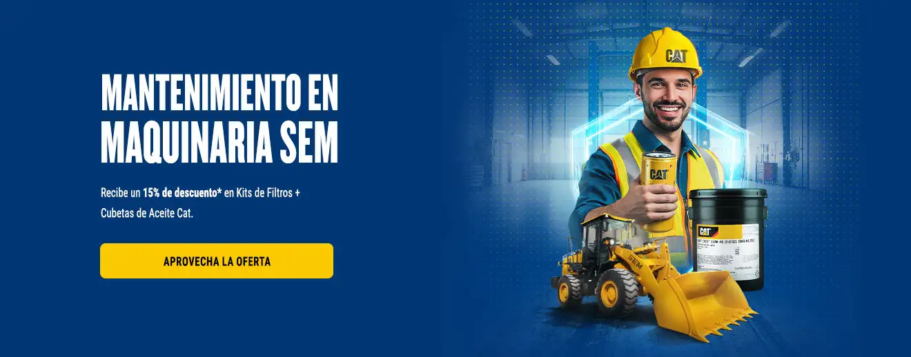 15% Decuento mantenimiento maquinaria SEM