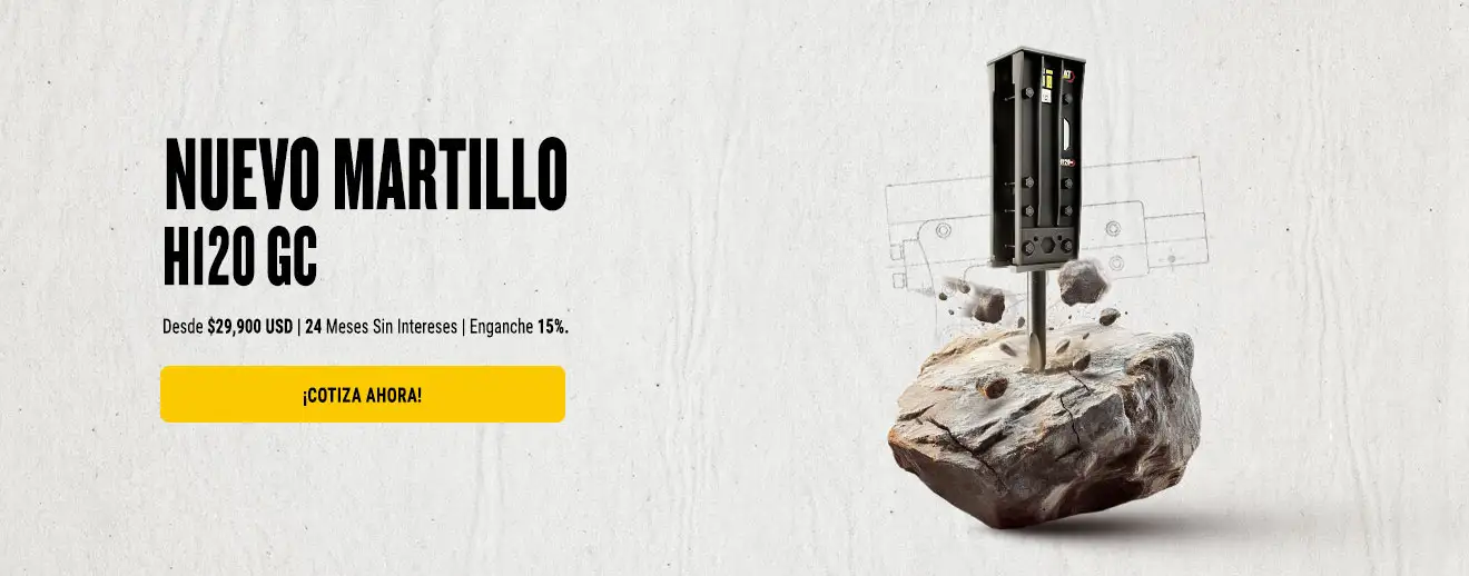 Martillo H120 GC Caterpillar