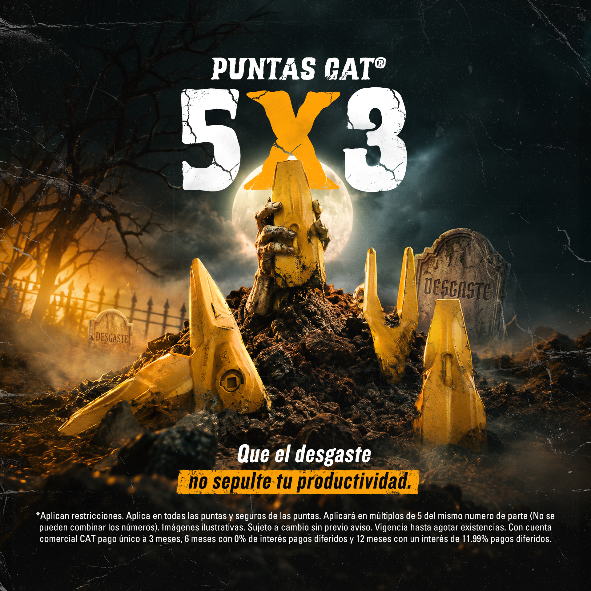 Banner maquinaria Cat