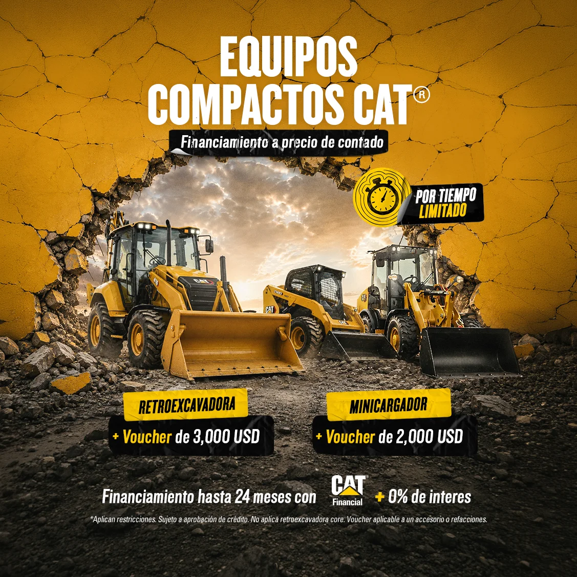 Promoción en equipos compactos en Tracsa Car