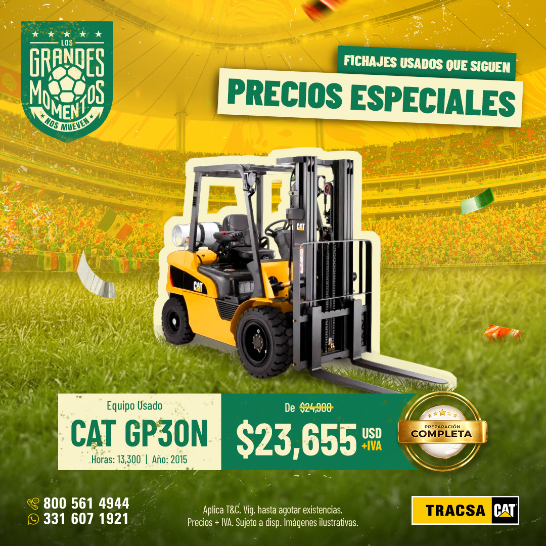 Promoción Cat GP30N