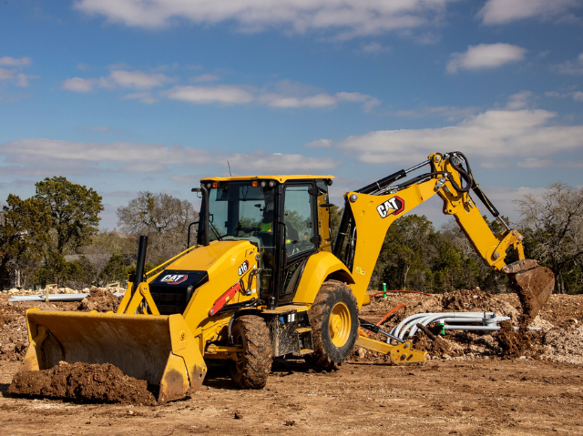 Retroexcavadora Cat 416